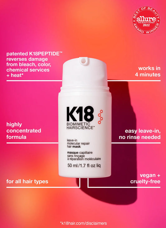 Full-Size Leave-In Molecular Repair Hair Mask 50mL